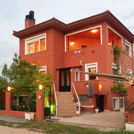 The House Dimitra Nea Fokaia Villa Bagian luar foto